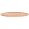 vidaXL Round Table Top ??80x1.5 cm Solid Wood Oak
