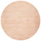 vidaXL Round Table Top ??80x1.5 cm Solid Wood Oak