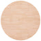 vidaXL Round Table Top ??90x1.5 cm Solid Wood Oak