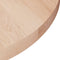 vidaXL Round Table Top Ø50x2,5 cm Untreated Solid Wood Oak