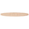 vidaXL Round Table Top Ø90x2,5 cm Untreated Solid Wood Oak