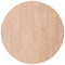 vidaXL Round Table Top Ø50x4 cm Untreated Solid Wood Oak