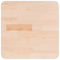 vidaXL Square Table Top 40x40x1.5 cm Untreated Solid Wood Oak