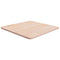 vidaXL Square Table Top 50x50x1.5 cm Untreated Solid Wood Oak