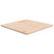 vidaXL Square Table Top 60x60x1.5 cm Untreated Solid Wood Oak