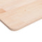 vidaXL Square Table Top 70x70x1.5 cm Untreated Solid Wood Oak