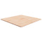 vidaXL Square Table Top 80x80x1.5 cm Untreated Solid Wood Oak