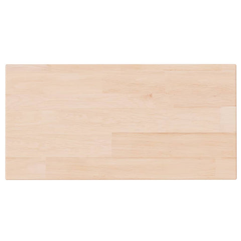 vidaXL Shelf Board 40x20x1.5 cm Untreated Solid Wood Oak