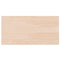 vidaXL Shelf Board 40x20x1.5 cm Untreated Solid Wood Oak