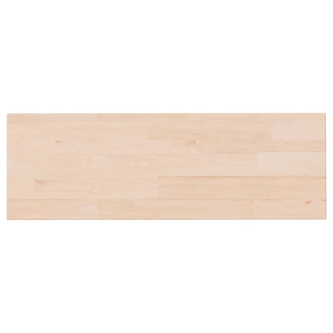 vidaXL Shelf Board 60x20x1.5 cm Untreated Solid Wood Oak