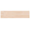 vidaXL Shelf Board 80x20x1.5 cm Untreated Solid Wood Oak