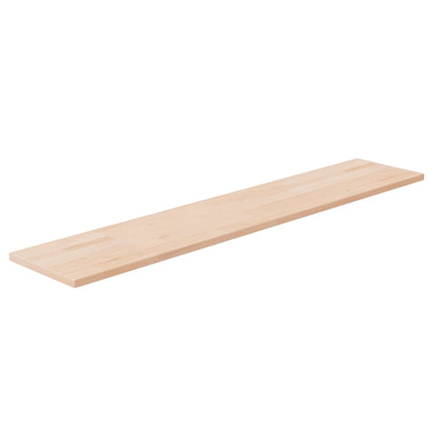 vidaXL Shelf Board 100x20x1.5 cm Untreated Solid Wood Oak