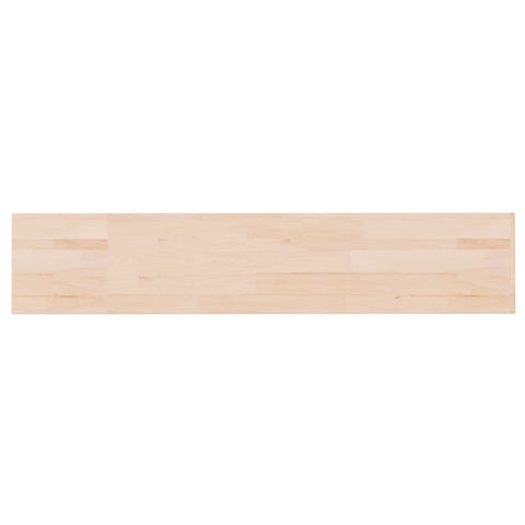 vidaXL Shelf Board 100x20x1.5 cm Untreated Solid Wood Oak