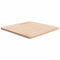 vidaXL Square Table Top 60x60x2.5 cm Untreated Solid Wood Oak