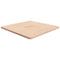 vidaXL Square Table Top 70x70x2.5 cm Untreated Solid Wood Oak