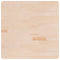 vidaXL Square Table Top 90x90x2.5 cm Untreated Solid Wood Oak