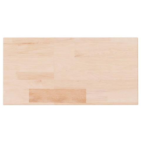 vidaXL Shelf Board 40x20x2.5 cm Untreated Solid Wood Oak