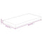vidaXL Shelf Board 40x20x2.5 cm Untreated Solid Wood Oak
