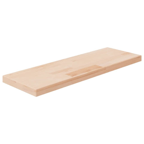 vidaXL Shelf Board 60x20x2.5 cm Untreated Solid Wood Oak