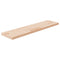 vidaXL Shelf Board 80x20x2.5 cm Untreated Solid Wood Oak