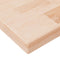 vidaXL Shelf Board 80x20x2.5 cm Untreated Solid Wood Oak