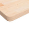 vidaXL Square Table Top 50x50x4 cm Untreated Solid Wood Oak