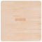 vidaXL Square Table Top 70x70x4 cm Untreated Solid Wood Oak