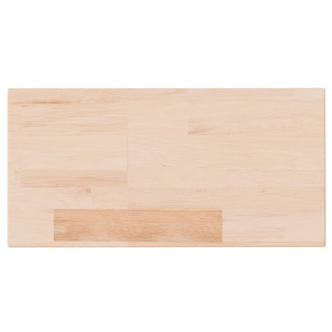 vidaXL Shelf Board 40x20x4 cm Untreated Solid Wood Oak