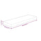 vidaXL Shelf Board 60x20x4 cm Untreated Solid Wood Oak