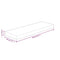 vidaXL Shelf Board 80x20x4 cm Untreated Solid Wood Oak