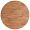 vidaXL Round Table Top Light Brown Ø40x1.5 cm Treated Solid Wood Oak