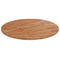 vidaXL Round Table Top Light Brown Ø60x1.5 cm Treated Solid Wood Oak