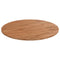 vidaXL Round Table Top Light Brown Ø70x1.5 cm Treated Solid Wood Oak