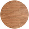 vidaXL Round Table Top Light Brown Ø70x1.5 cm Treated Solid Wood Oak