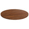 vidaXL Round Table Top Dark Brown Ø40x1.5 cm Treated Solid Wood Oak