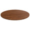 vidaXL Round Table Top Dark Brown Ø80x1.5 cm Treated Solid Wood Oak