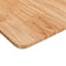 vidaXL Square Table Top Light Brown 70x70x1.5cm Treated Solid Wood Oak
