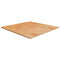 vidaXL Square Table Top Light Brown 90x90x1.5cm Treated Solid Wood Oak
