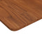 vidaXL Square Table Top Dark Brown 60x60x1.5cm Treated Solid Wood Oak