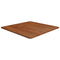vidaXL Square Table Top Dark Brown 70x70x1.5cm Treated Solid Wood Oak