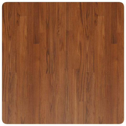 vidaXL Square Table Top Dark Brown 80x80x1.5cm Treated Solid Wood Oak