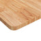 vidaXL Square Table Top Light Brown 70x70x2.5cm Treated Solid Wood Oak