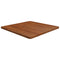 vidaXL Square Table Top Dark Brown 70x70x2.5cm Treated Solid Wood Oak
