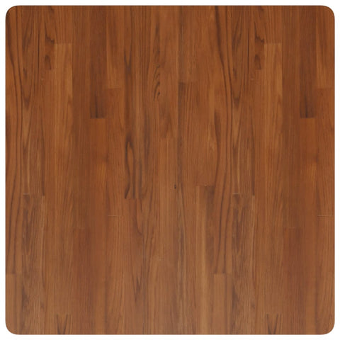 vidaXL Square Table Top Dark Brown 80x80x2.5cm Treated Solid Wood Oak