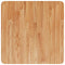 vidaXL Square Table Top Light Brown 50x50x4cm Treated Solid Wood Oak
