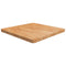 vidaXL Square Table Top Light Brown 70x70x4cm Treated Solid Wood Oak