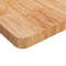 vidaXL Square Table Top Light Brown 70x70x4cm Treated Solid Wood Oak