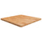 vidaXL Square Table Top Light Brown 90x90x4cm Treated Solid Wood Oak
