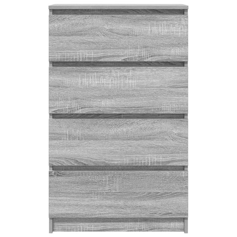 vidaXL Sideboard Grey Sonoma 60x35x98.5 cm Engineered Wood
