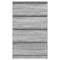 vidaXL Sideboard Grey Sonoma 60x35x98.5 cm Engineered Wood